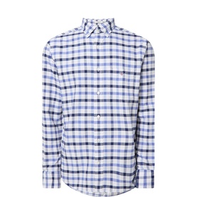 Shield Logo Check Oxford Shirt