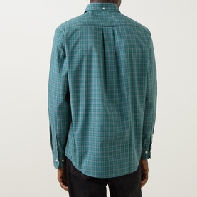 Shield Logo Check Poplin Shirt