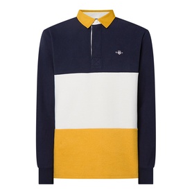 Shield Logo Colour-Block Sweatshirt