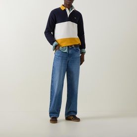 Shield Logo Colour-Block Sweatshirt