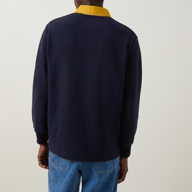 Shield Logo Colour-Block Sweatshirt