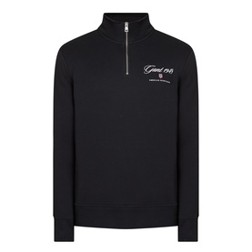 Graphic Logo Half Zip Sweatshirt