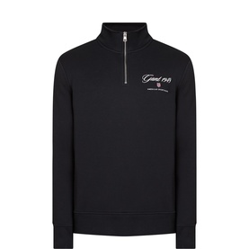 Graphic Logo Half Zip Sweatshirt