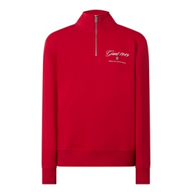 Logo Half-Zip Sweatshirt