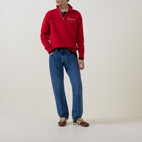 Logo Half-Zip Sweatshirt