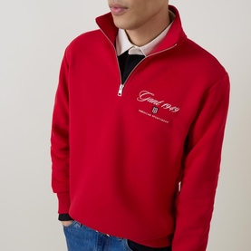 Logo Half-Zip Sweatshirt