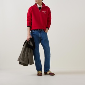 Logo Half-Zip Sweatshirt