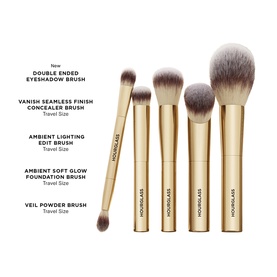 Five-Piece Face & Eye Travel Brush Set
