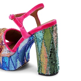 Kensington Platform Block Heels