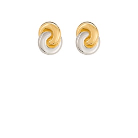 Interlock Stud Earrings