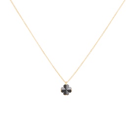 Spade Flower Mini Pendant Necklace