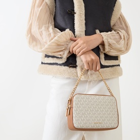 Bryant Medium Signature Logo Camera Crossbody Bag