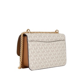 Claire Small Signature Logo Crossbody Bag