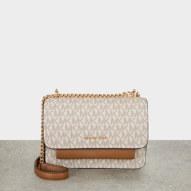 Claire Small Signature Logo Crossbody Bag
