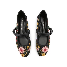Nina Floral Mesh Ballet Flats