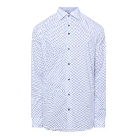 Geometric Single-Cuff Shirt
