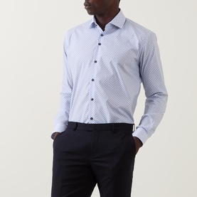 Geometric Single-Cuff Shirt