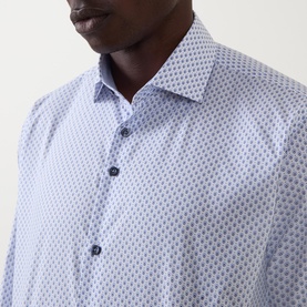 Geometric Single-Cuff Shirt