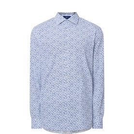Floral Single-Cuff Shirt