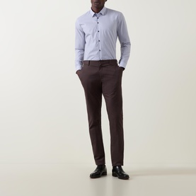 Geometric Dot Single-Cuff Shirt
