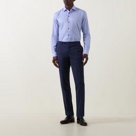 Gingham Single-Cuff Shirt