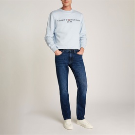Denton Whiskered Straight Leg Jeans