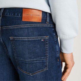 Denton Whiskered Straight Leg Jeans