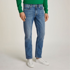Denton Faded Straight Leg Jeans