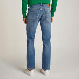 Denton Faded Straight Leg Jeans