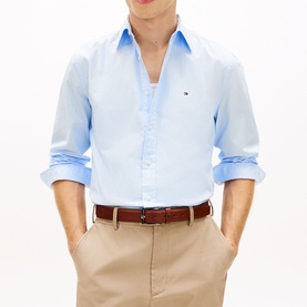 TH Flex Logo Poplin Shirt