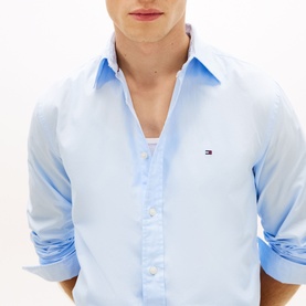 TH Flex Logo Poplin Shirt