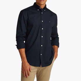 TH Flex Logo Poplin Shirt