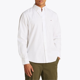 TH Flex Logo Poplin Shirt