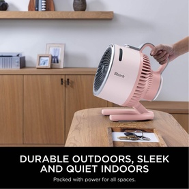 FlexBreeze HydroGo Misting Fan Ballet Pink