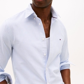 Heritage Logo Striped Shirt