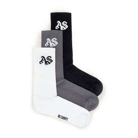 Gothic Logo Socks Three-Pack