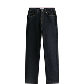 Mid Rise Classic Straight Jeans