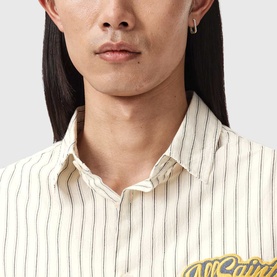 Samuel Stripe Logo Shirt
