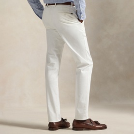 Jarrett Slim Fit Sateen Trousers