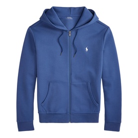 Polo Player Logo Double-Knit Zip Hoodie