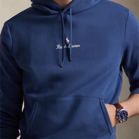 Pony Logo Double-Knitted Hoodie