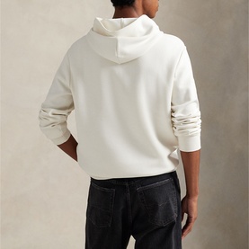Polo Player Logo Double-Knit Hoodie