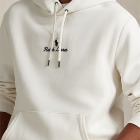 Polo Player Logo Double-Knit Hoodie