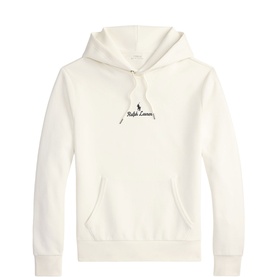 Polo Player Logo Double-Knit Hoodie