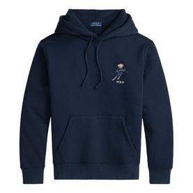 Polo Bear Logo Fleece Hoodie