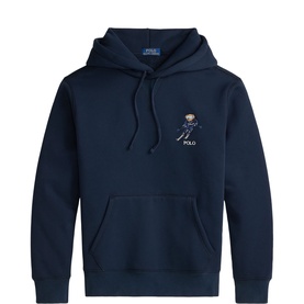 Polo Bear Logo Fleece Hoodie
