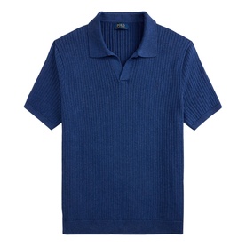 Polo Player Logo Rib-Knit Sweater