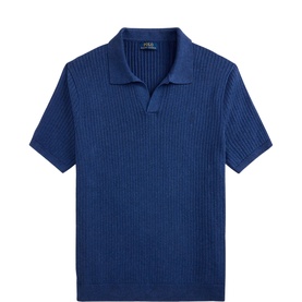 Polo Player Logo Rib-Knit Sweater