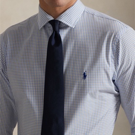 Polo Player Logo Plaid Shirt