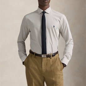 Polo Player Logo Plaid Shirt